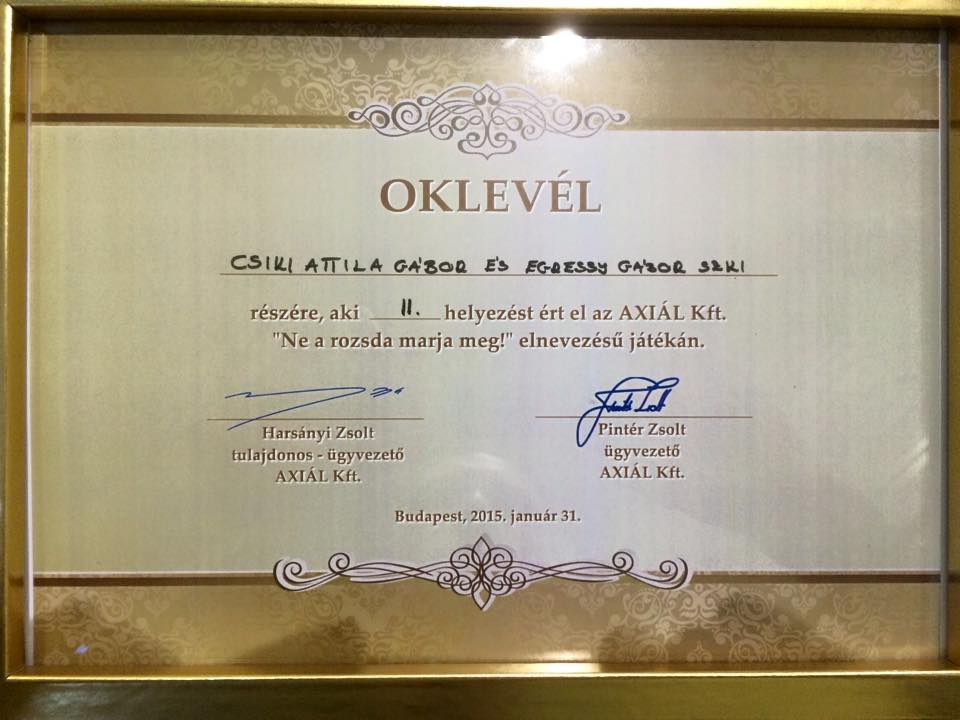 Oklevél